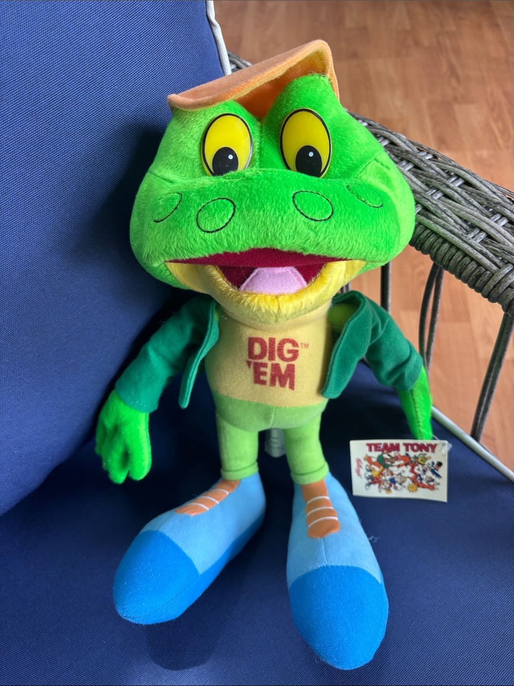 Team Tony DIG’EM stuffed character